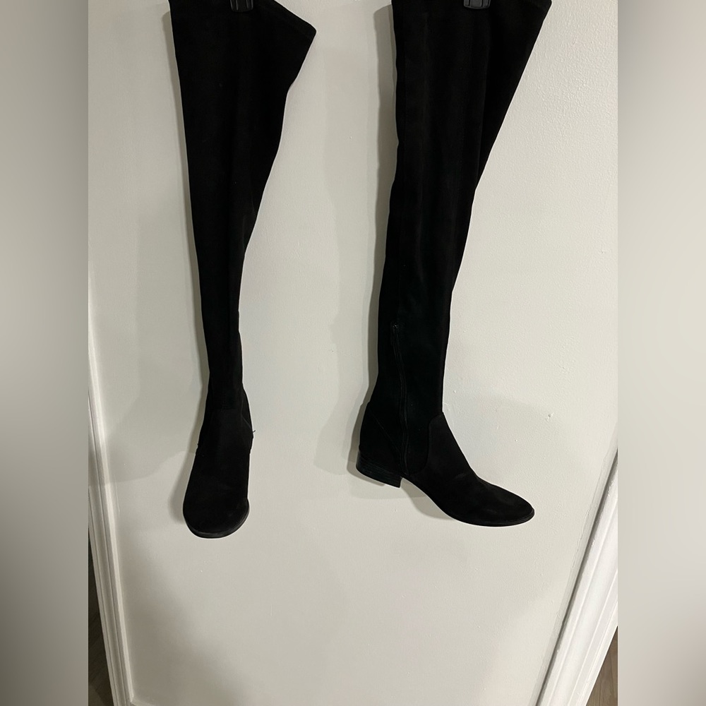 Gently worn Aldo suede thigh high boots